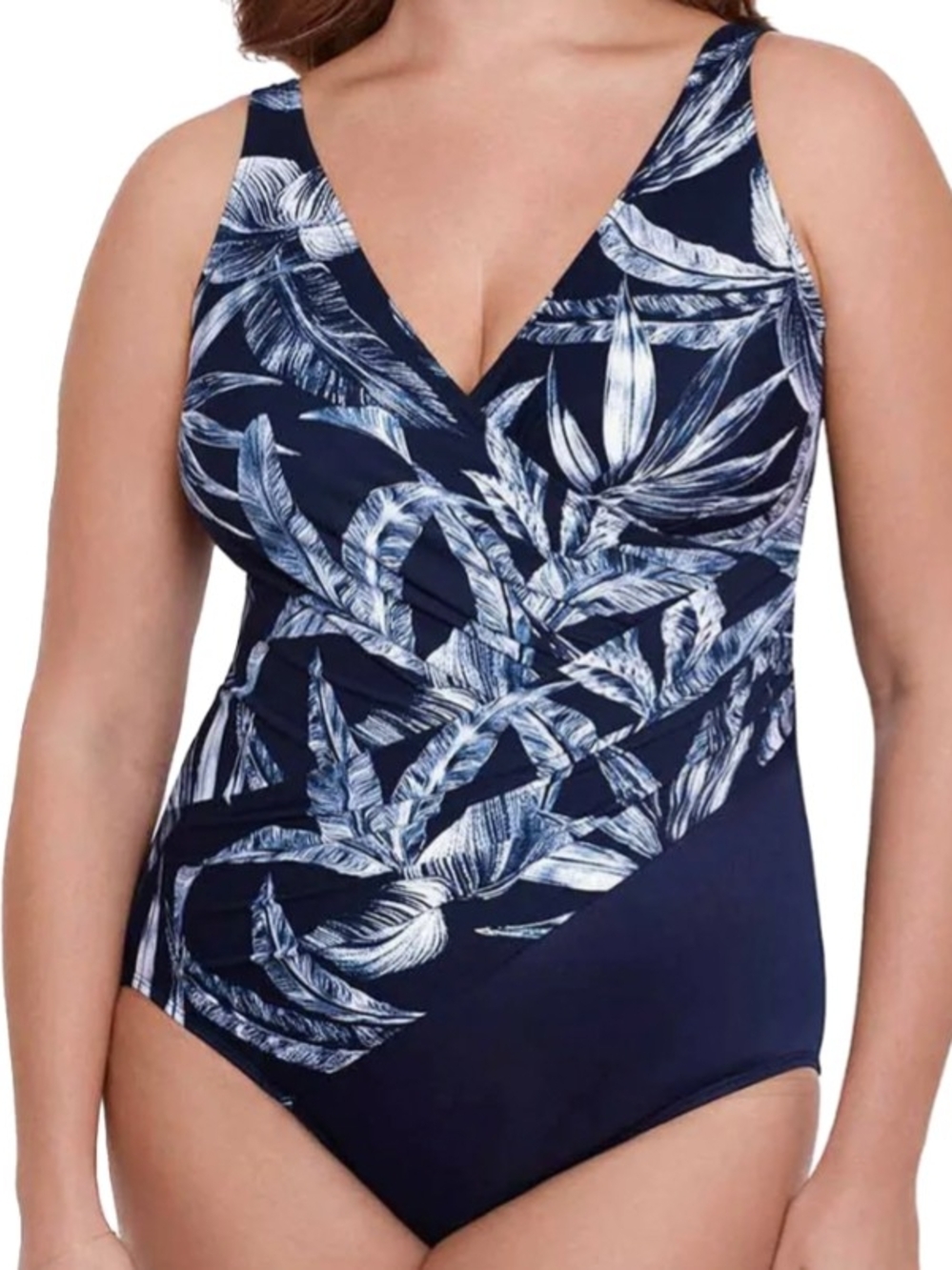 Miraclesuit Oceanus One Piece Swimsuit 20W Tropical Slimming Tommy Control UPF50